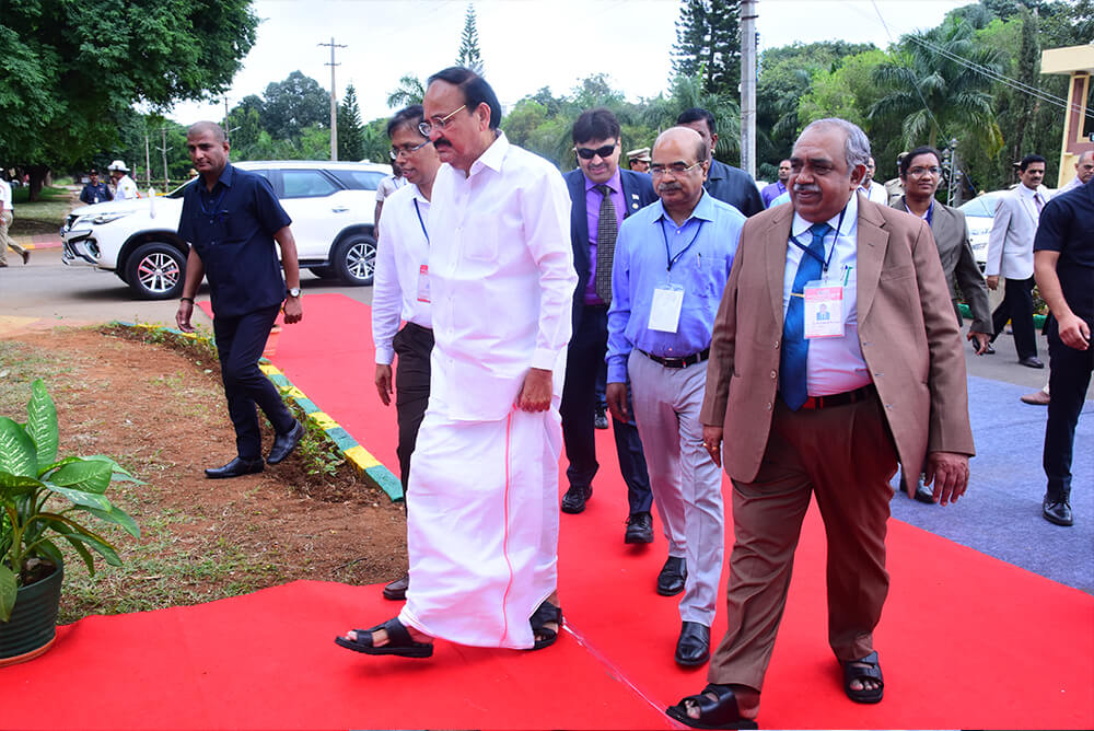 Honorable Vice President of India Visit to RIE, Mysuru